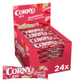 Corny Big Strawberry White Chocolate, 24-Pack